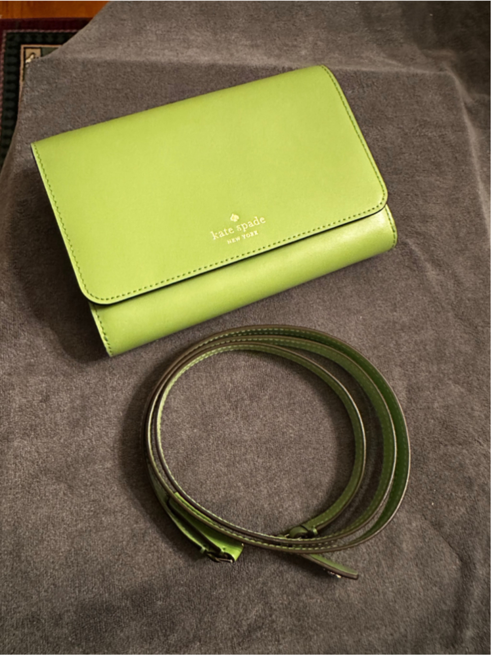 Kate Spade Lime Green Crossbody Bag